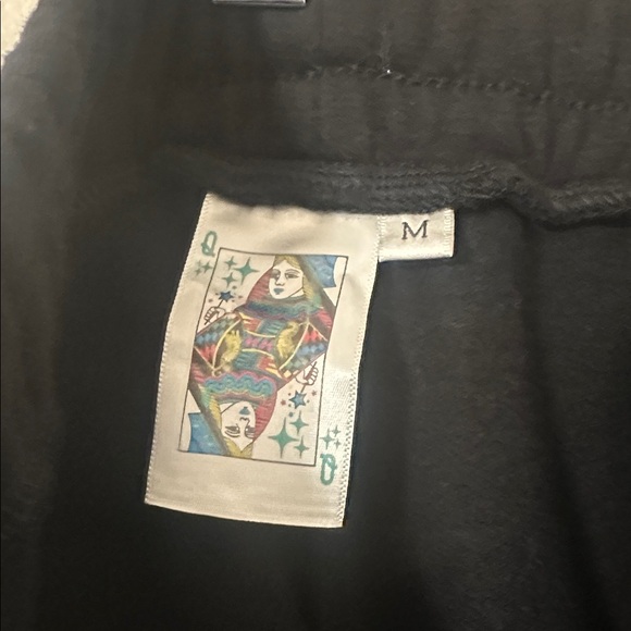 Queen of Sparkles Dancing Tiger Scalloped Shorts with Sequins Sz Medium Game Day - Picture 6 of 9